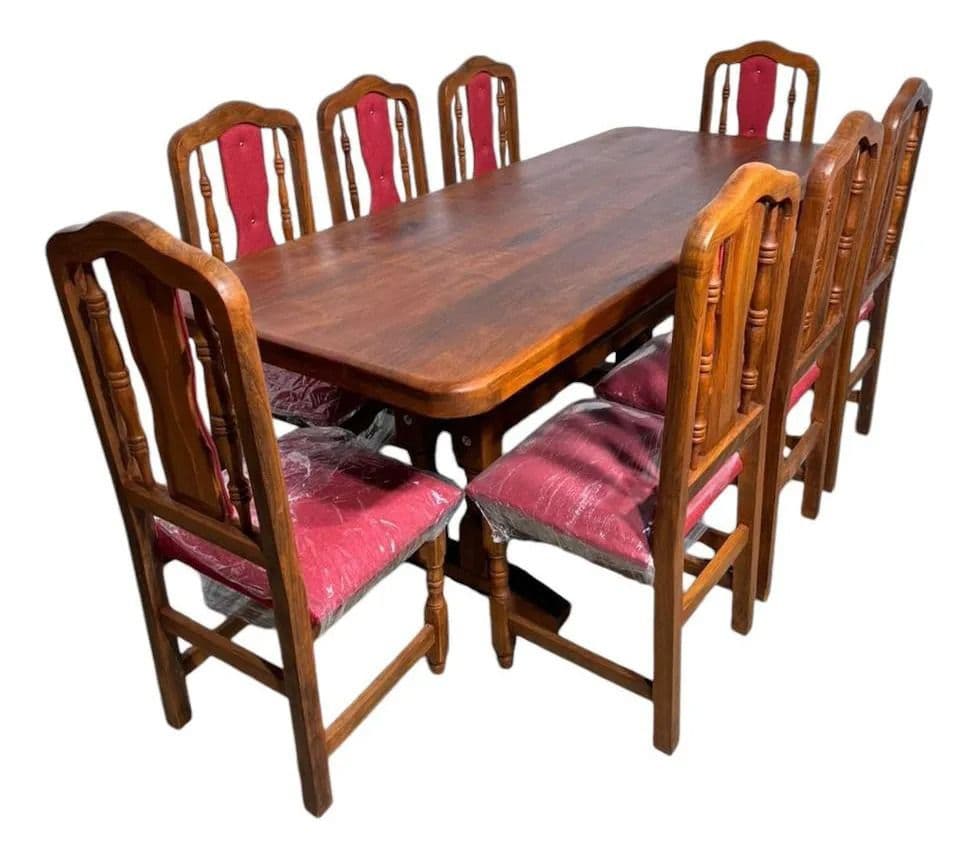 Comedor 8 Sillas Tapizadas